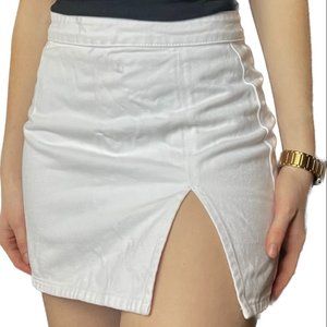 Princess Polly x Lioness | The Lola Mini Skirt in White | Size M